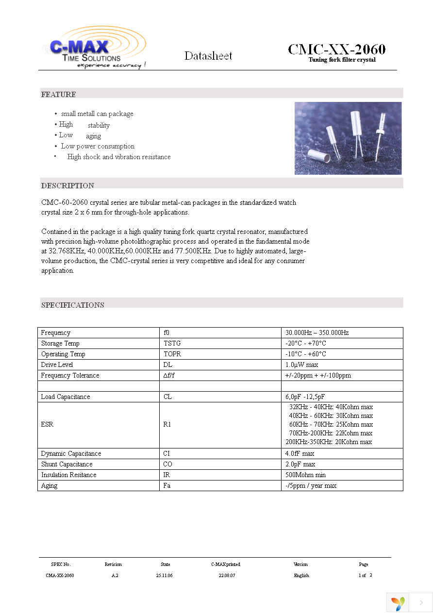 CMC-40-2060 Page 1