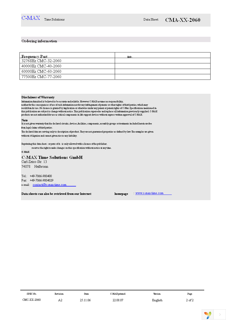 CMC-40-2060 Page 2