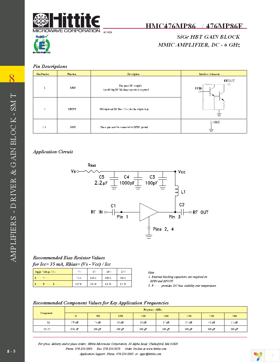 HMC476MP86E Page 7