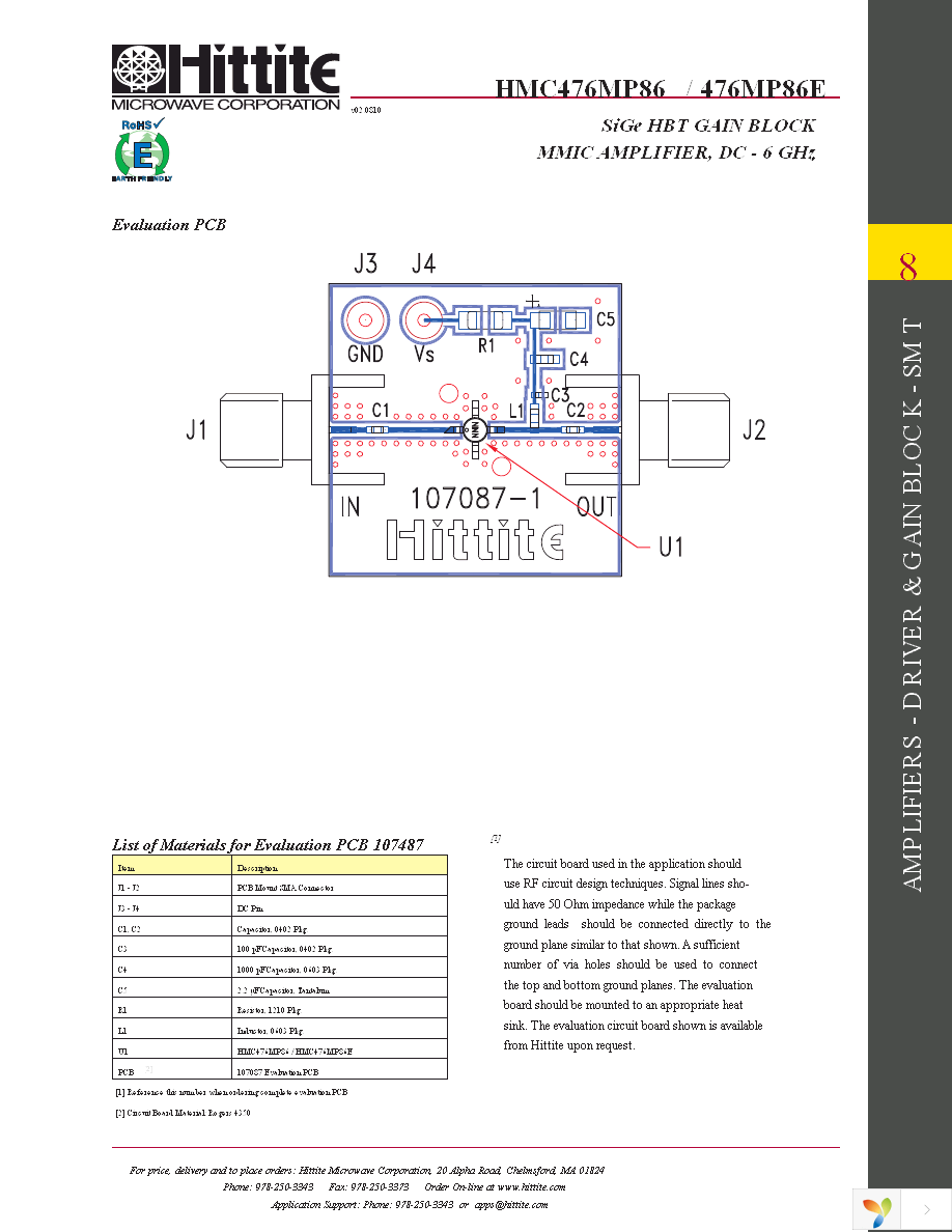 HMC476MP86E Page 8