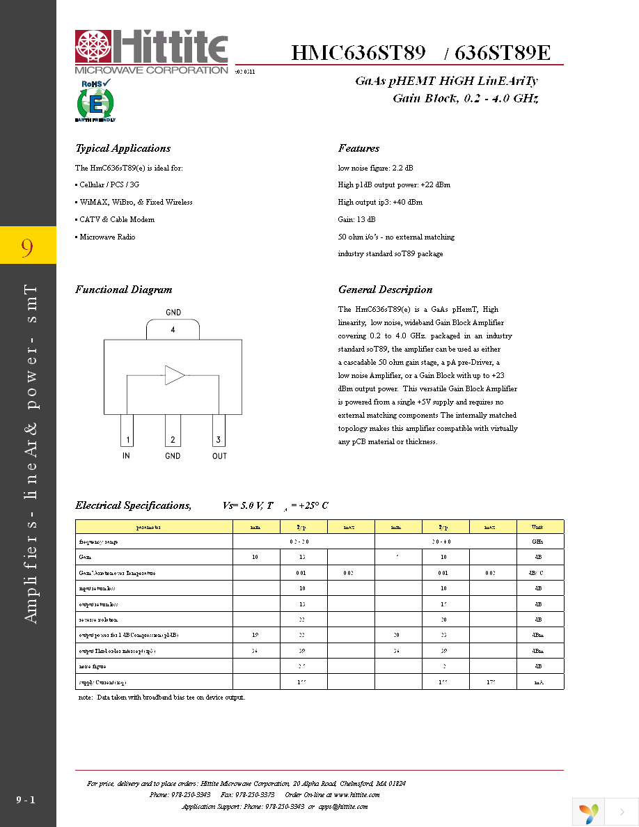 HMC636ST89E Page 3