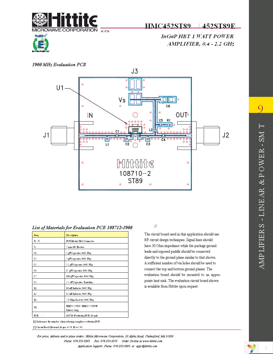 HMC452ST89E Page 22