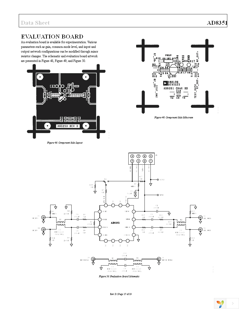 AD8351ARMZ Page 17