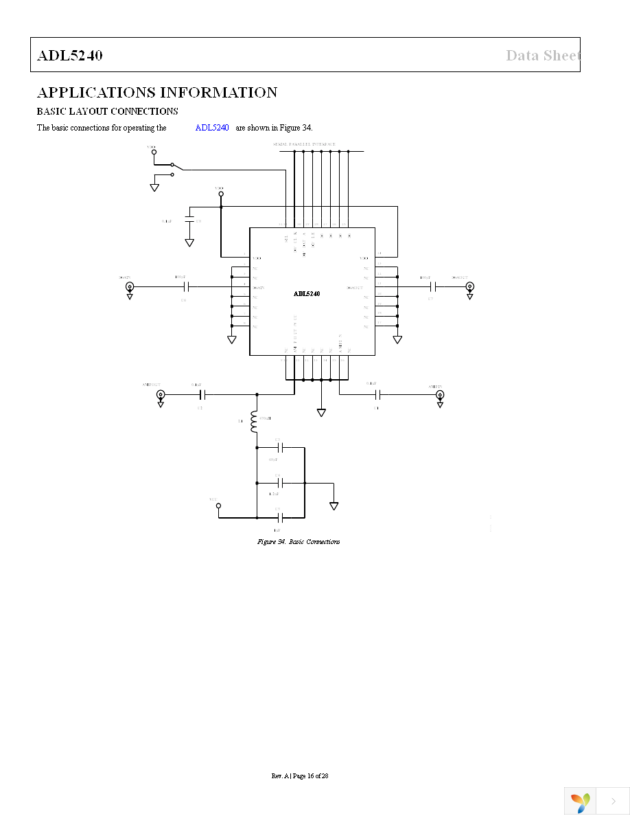 ADL5240ACPZ-R7 Page 16