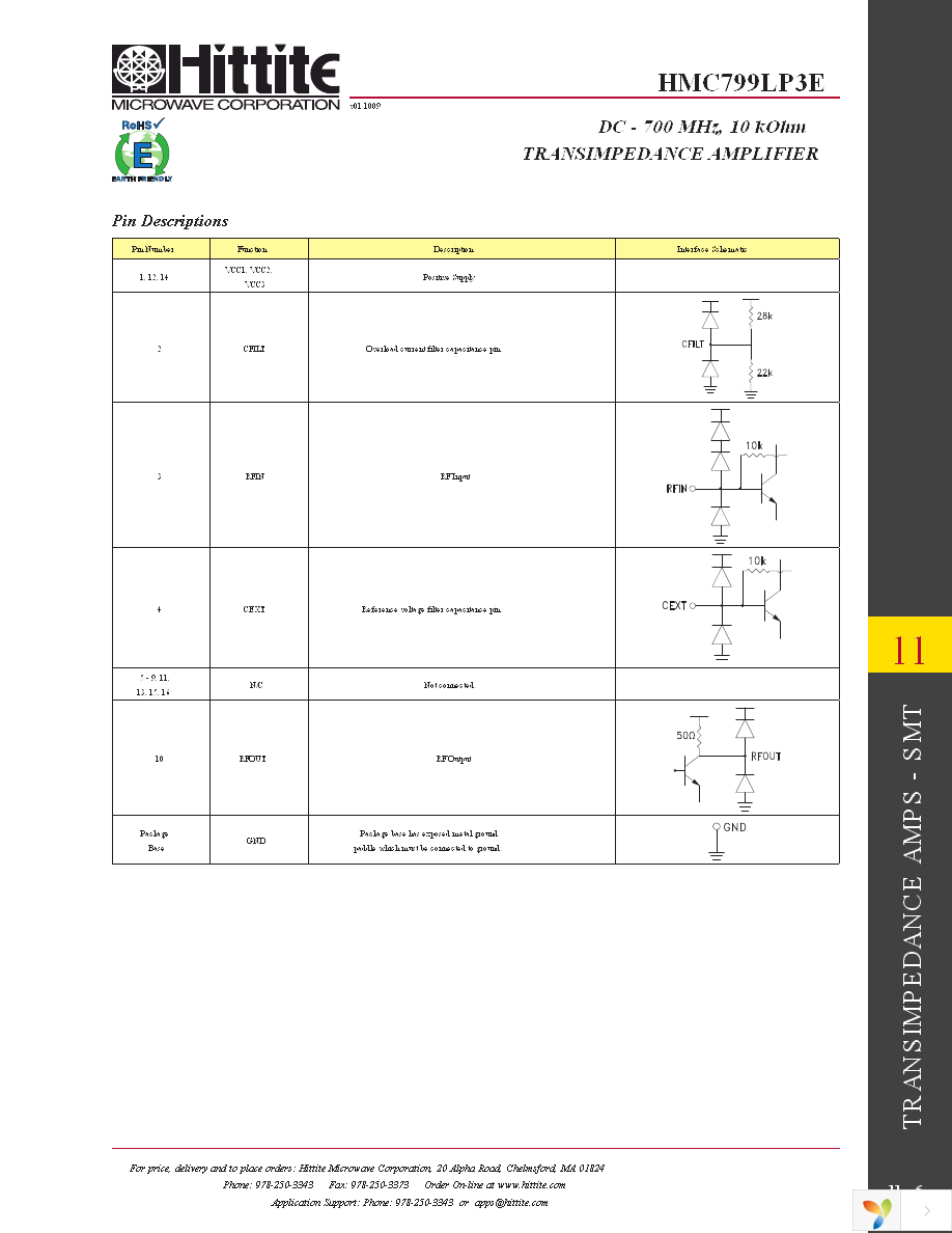 HMC799LP3E Page 8