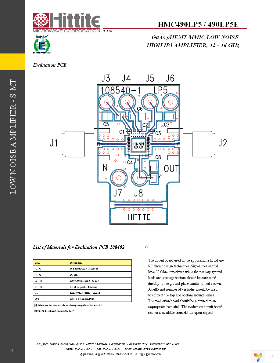 HMC490LP5E Page 9