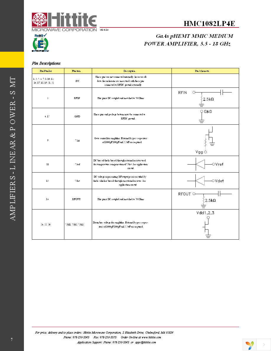 HMC1082LP4E Page 9