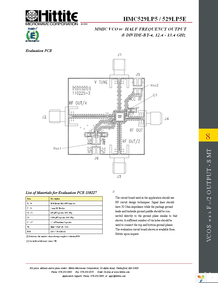 HMC529LP5E Page 8