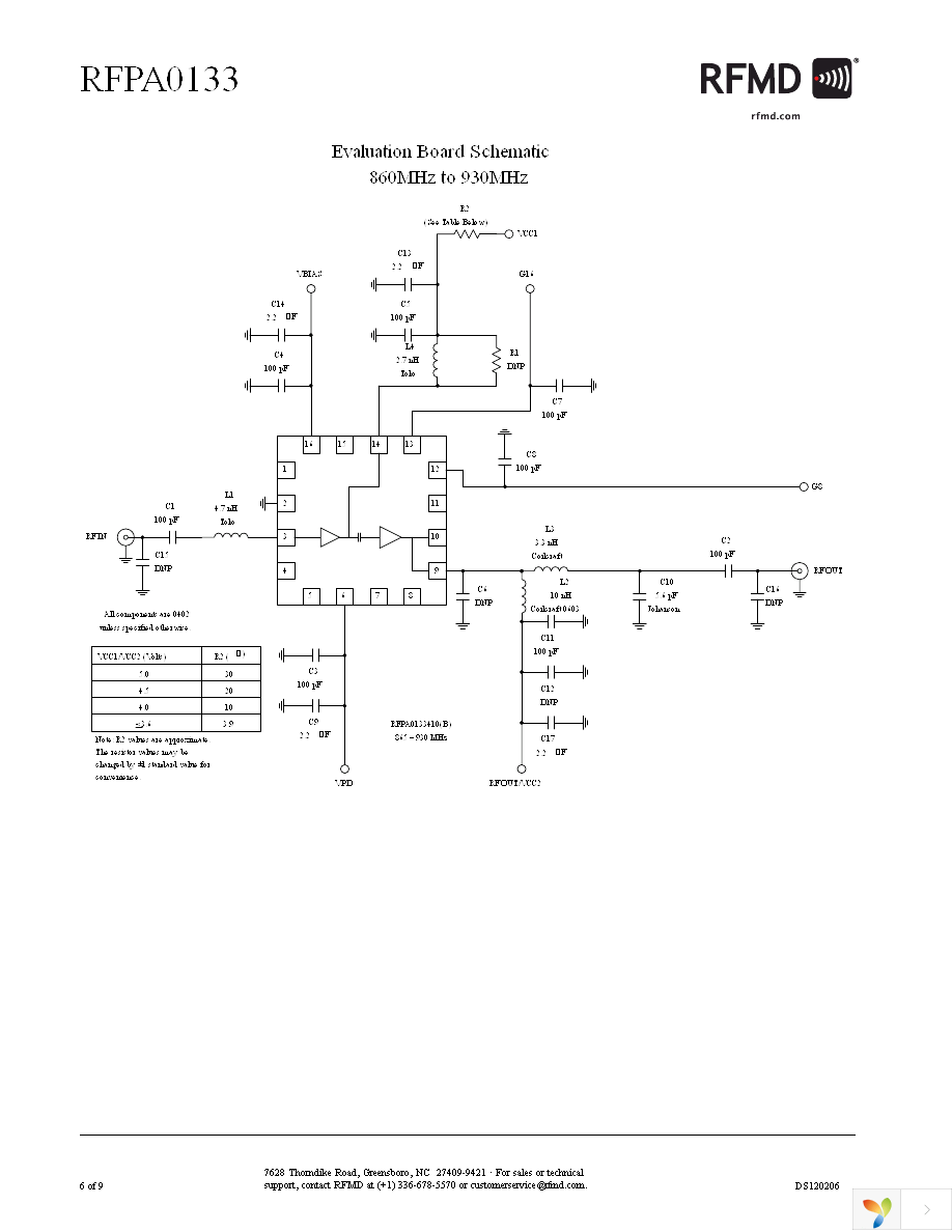 RFPA0133TR7 Page 6