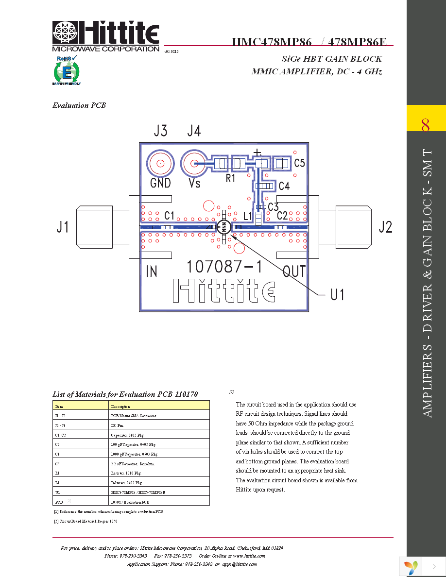 HMC478MP86E Page 8