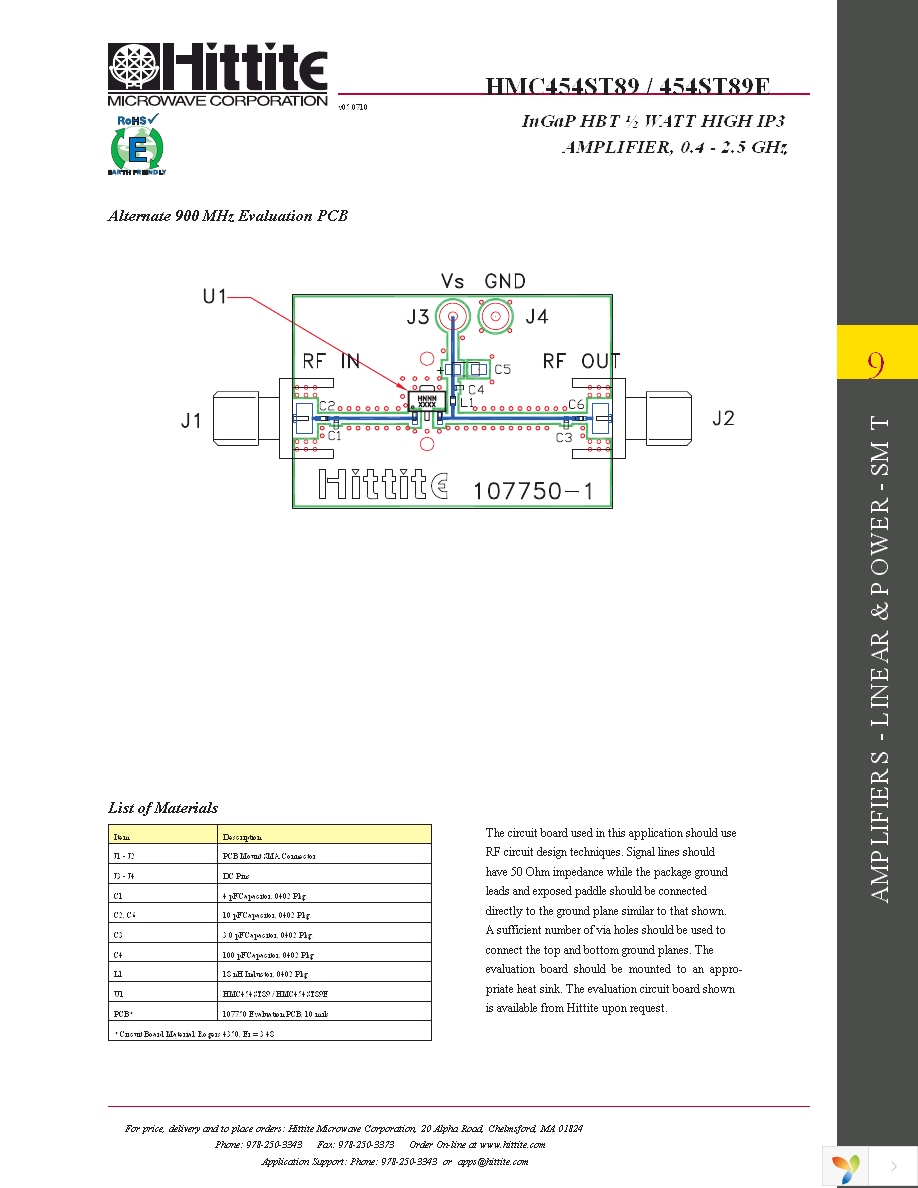 HMC454ST89E Page 14