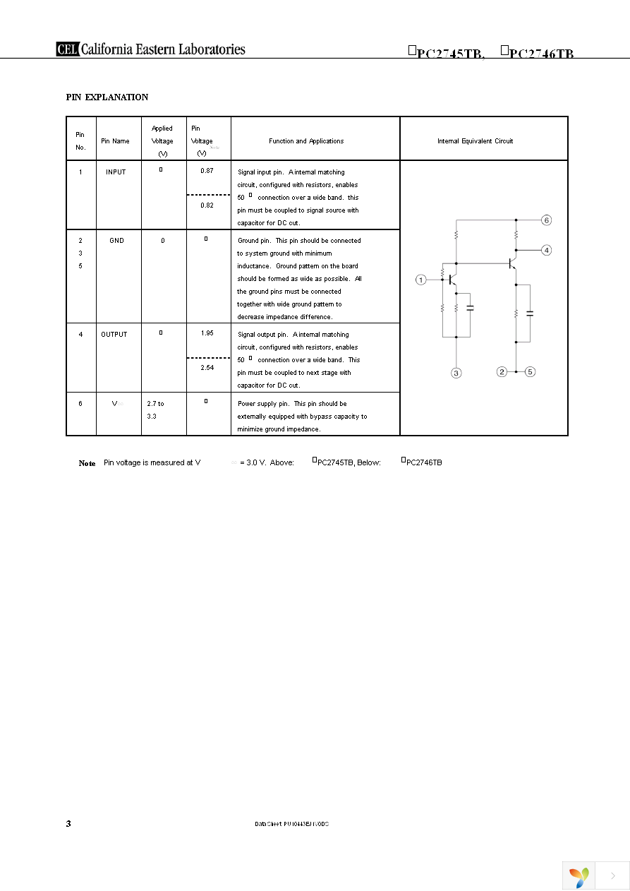 UPC2746TB-E3-A Page 3