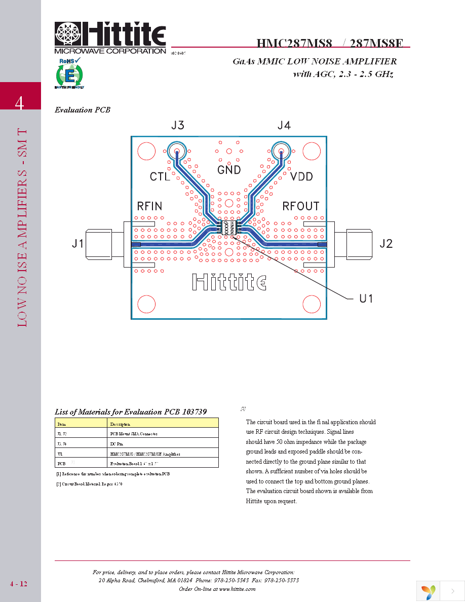 HMC287MS8E Page 7