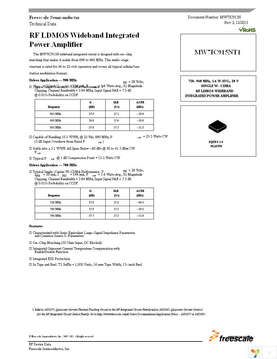 MW7IC915NT1 Page 1