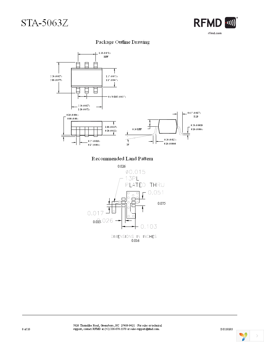 STA5063ZSR Page 8