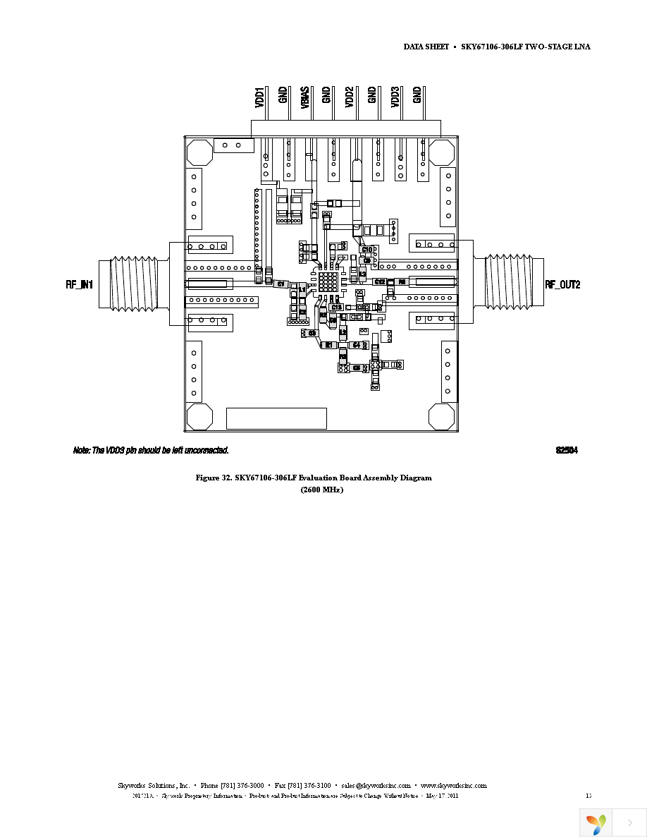 SKY67106-306LF Page 13