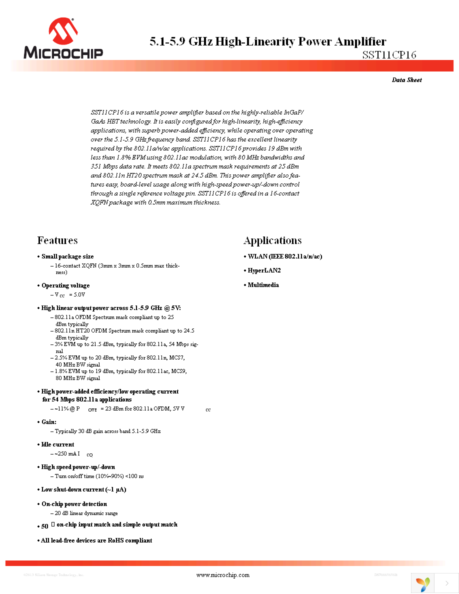 SST11CP16-QXCE Page 1