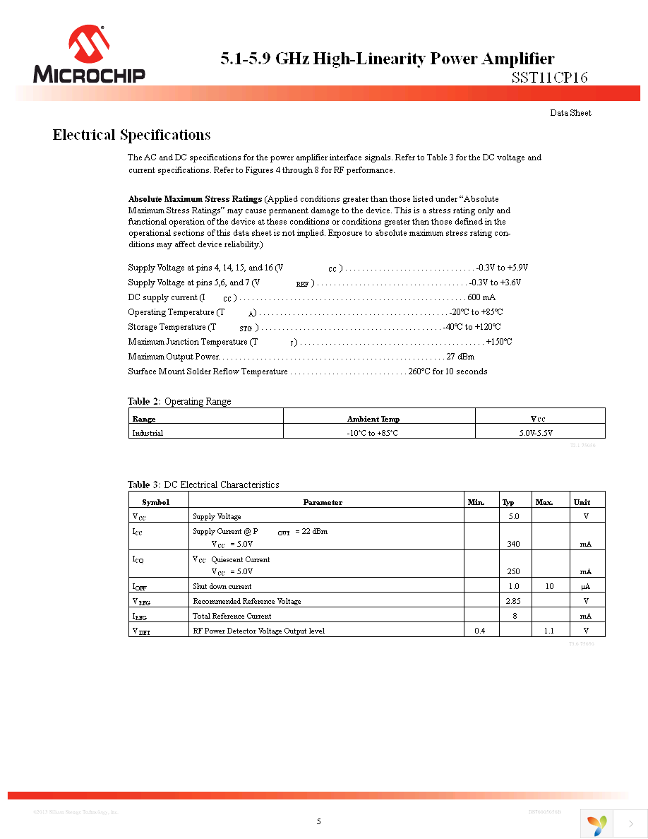 SST11CP16-QXCE Page 5