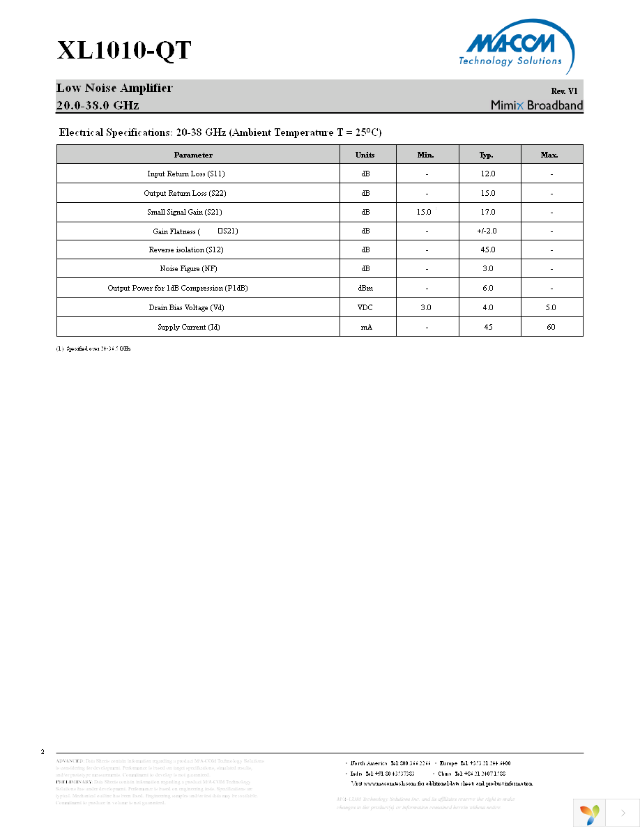 XL1010-QT-0G0T Page 2