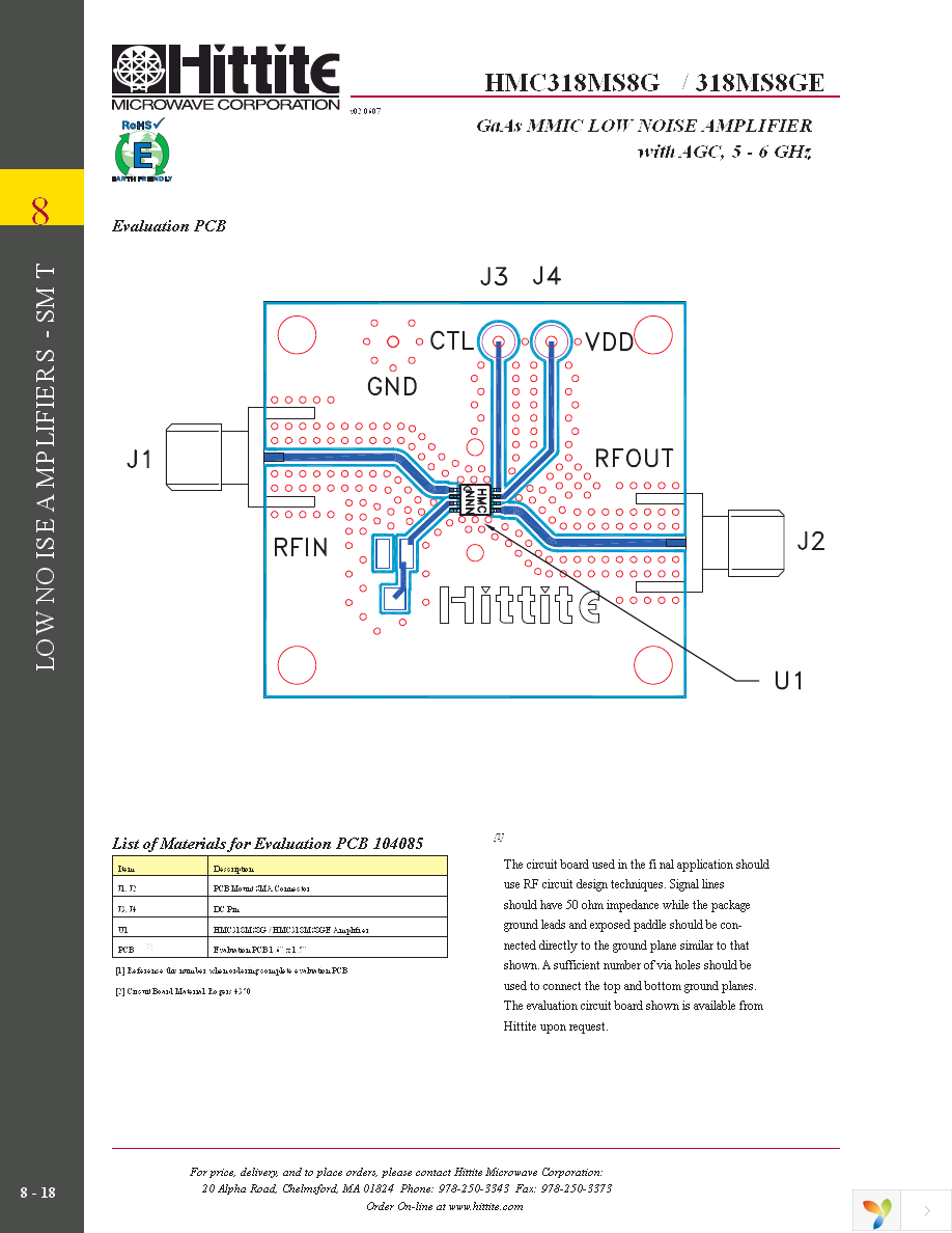 HMC318MS8GE Page 7