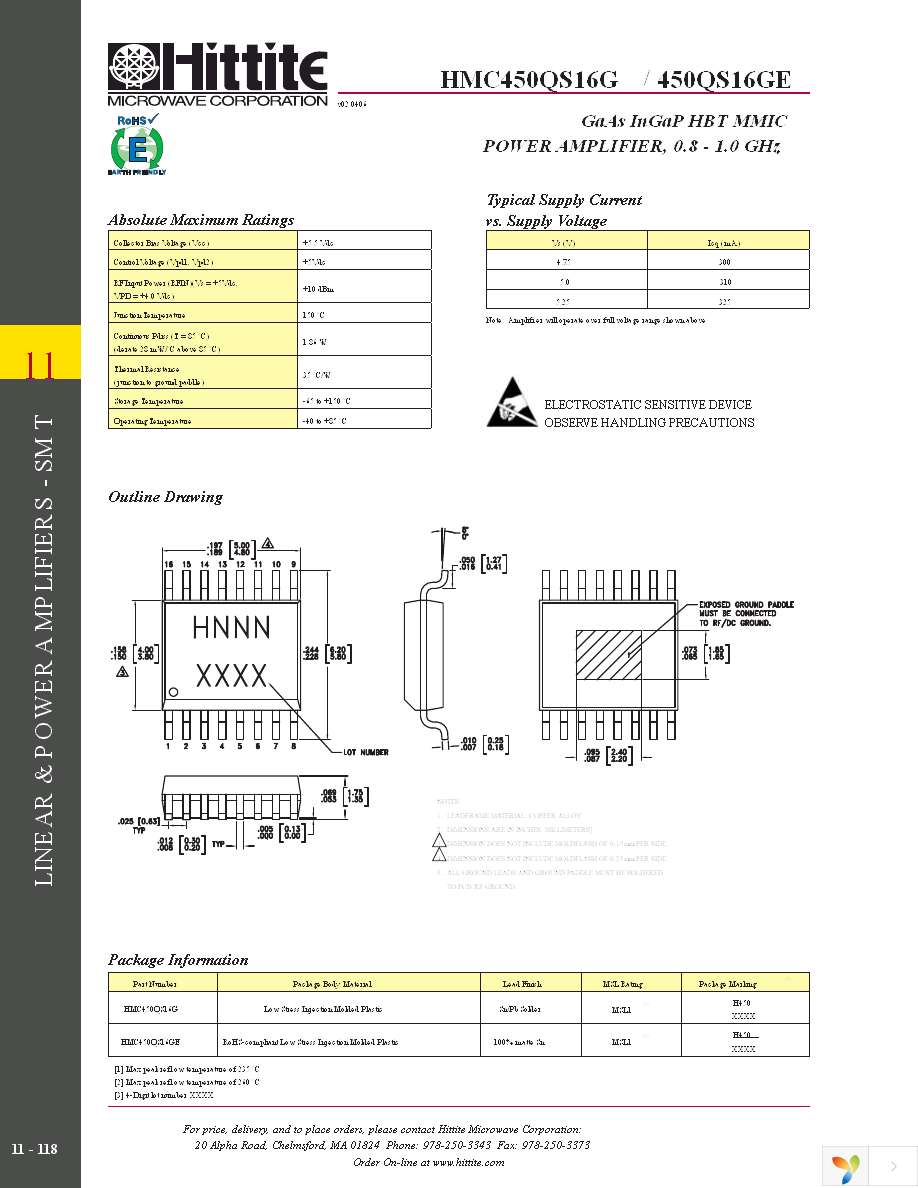 HMC450QS16GE Page 7