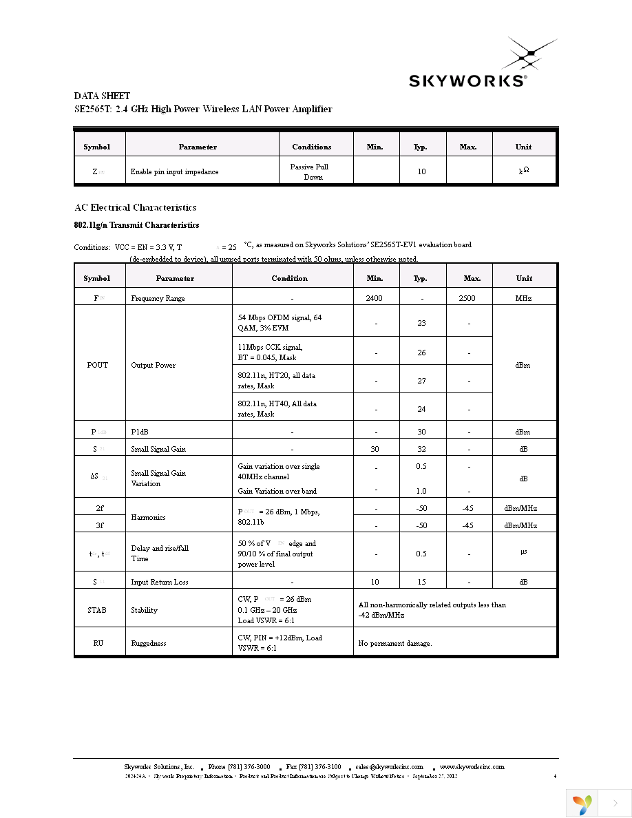 SE2565T-R Page 4