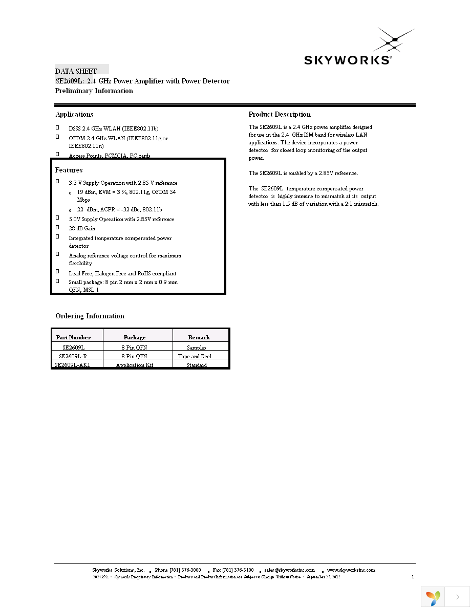 SE2609L-R Page 1