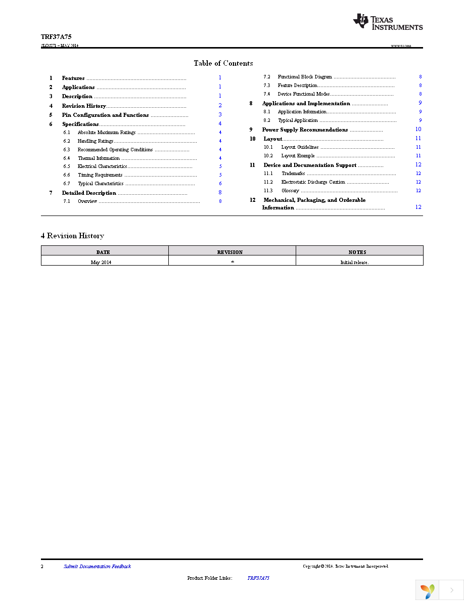 TRF37A75IDSGT Page 2