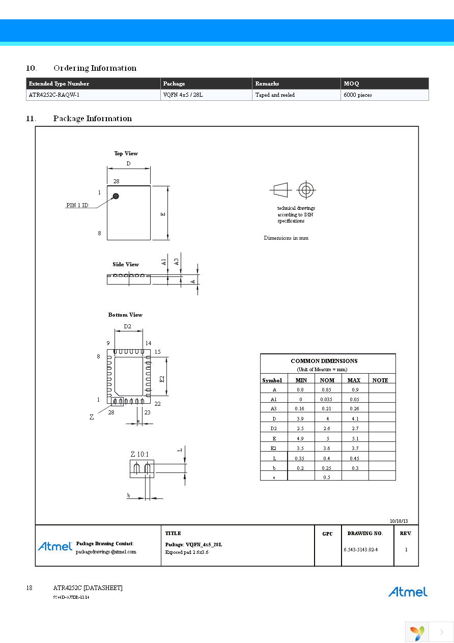 ATR4252C-RAQW Page 18