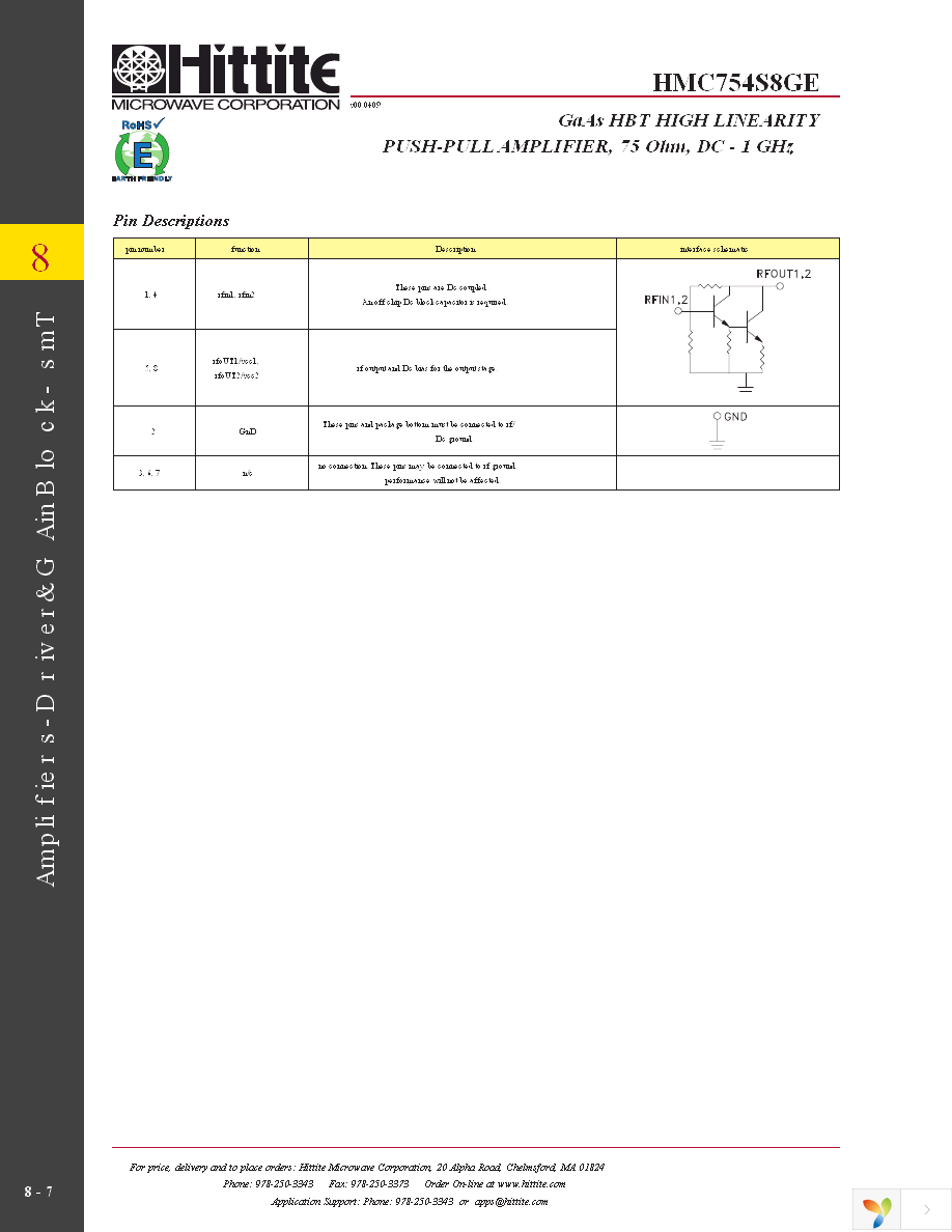 HMC754S8GETR Page 9