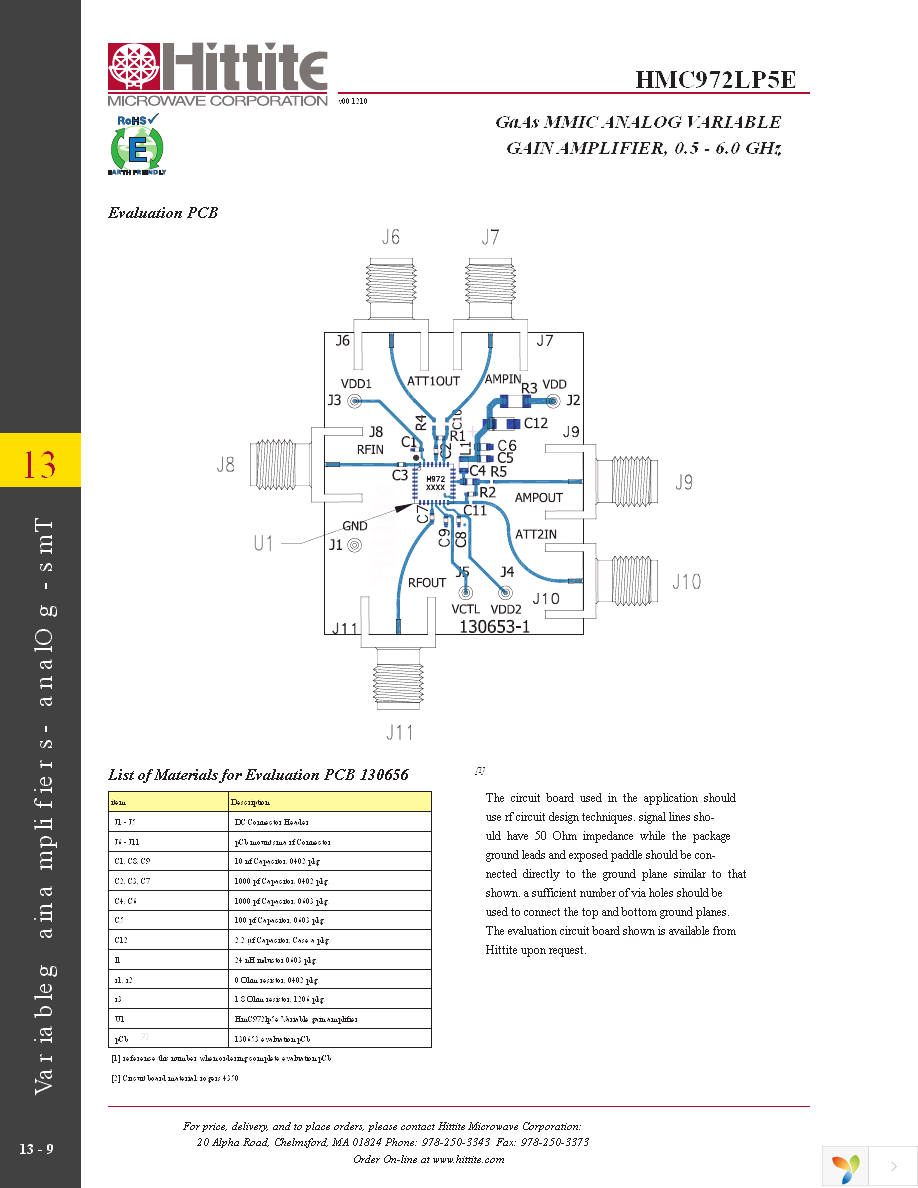 HMC972LP5E Page 11