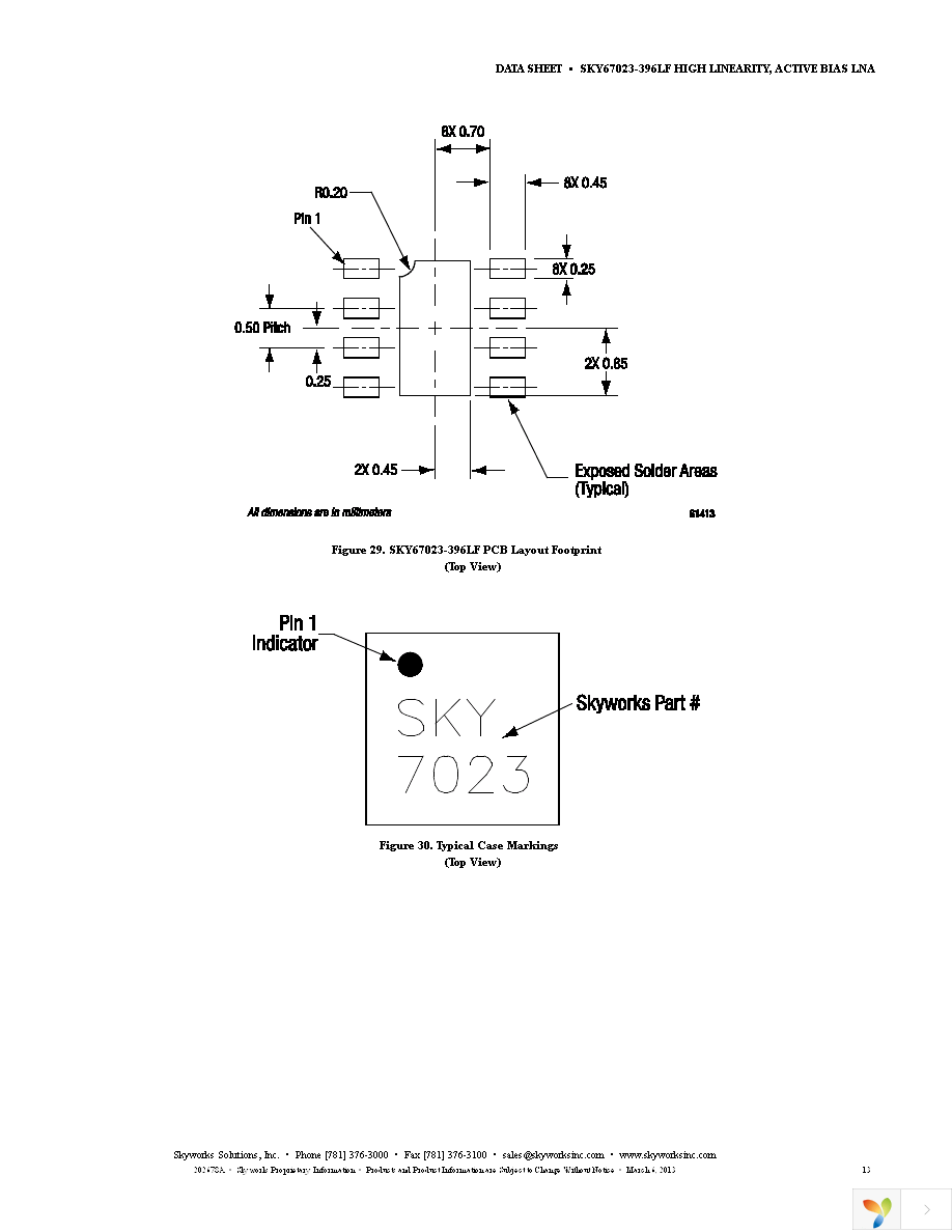 SKY67023-396LF Page 13