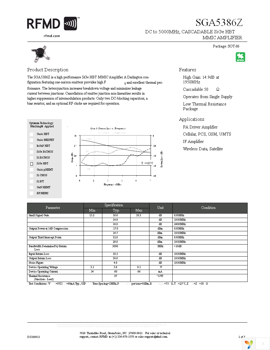 SGA-5386Z Page 1