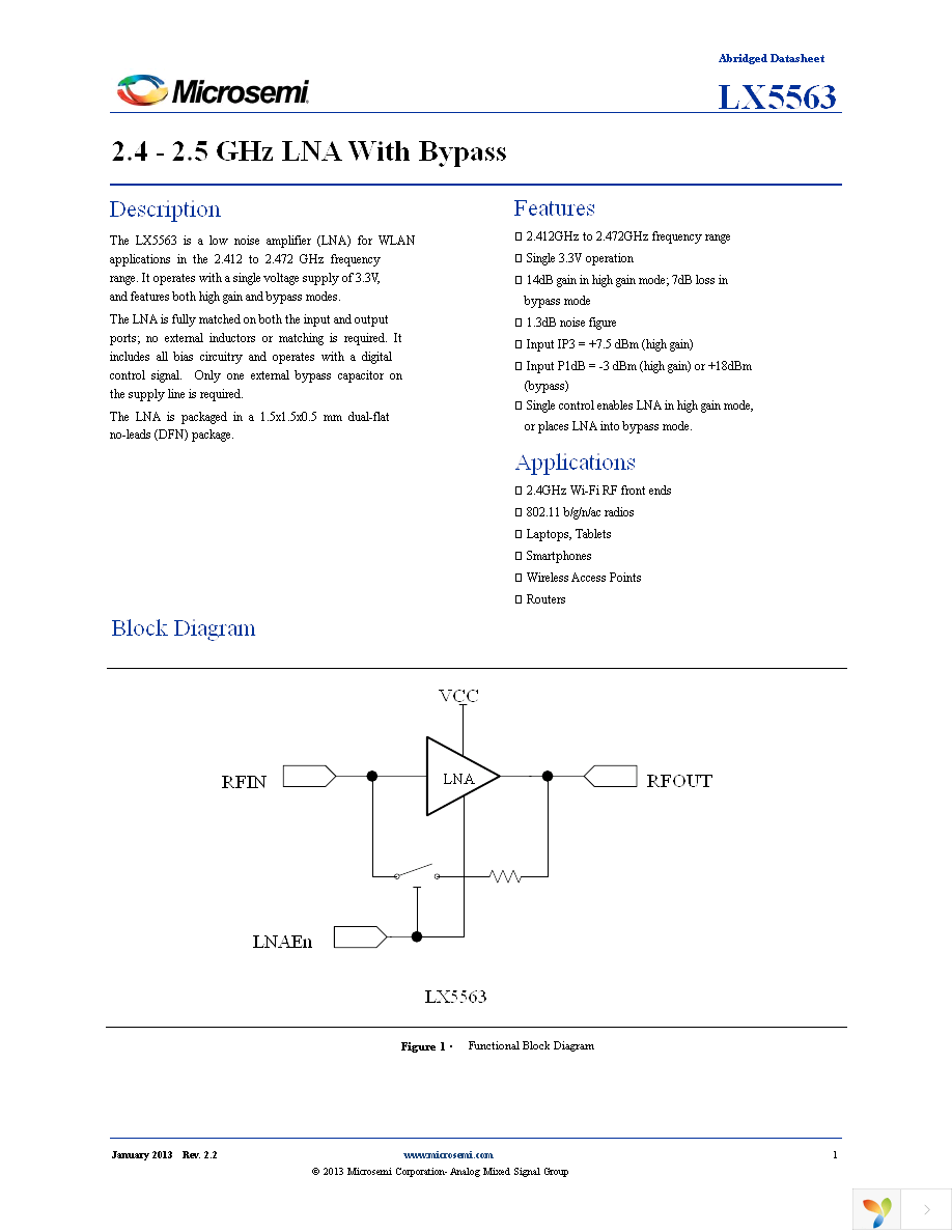 LX5563LL-TR Page 1