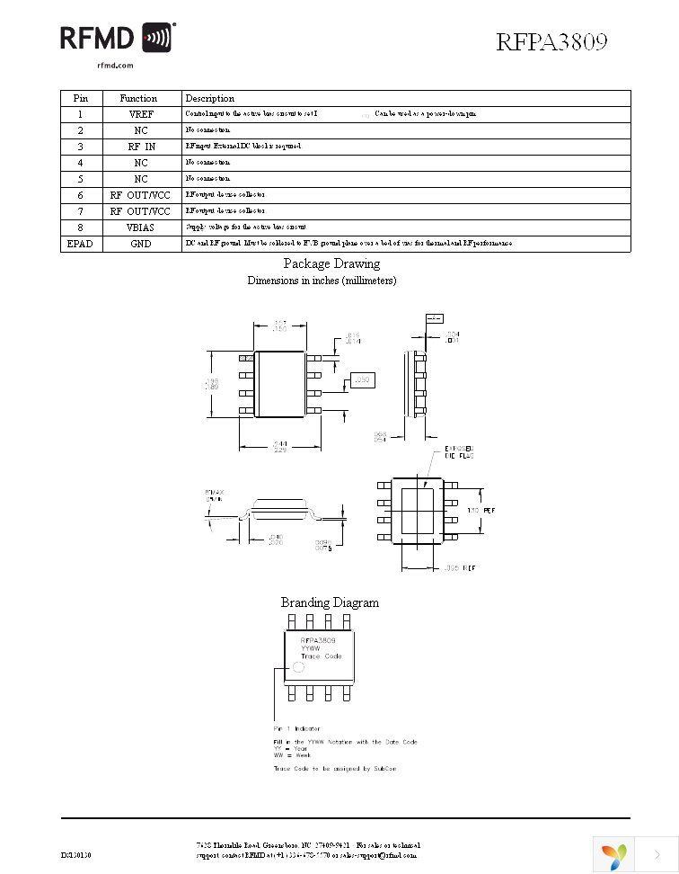 RFPA3809TR13 Page 11