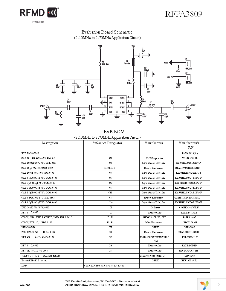 RFPA3809TR13 Page 9