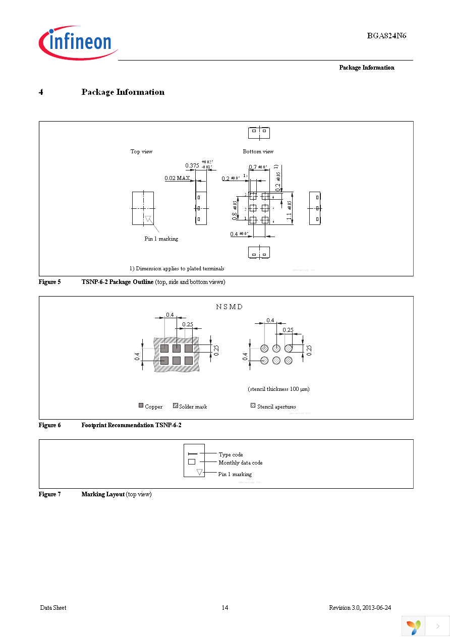 BGA824N6E6327XTSA1 Page 14