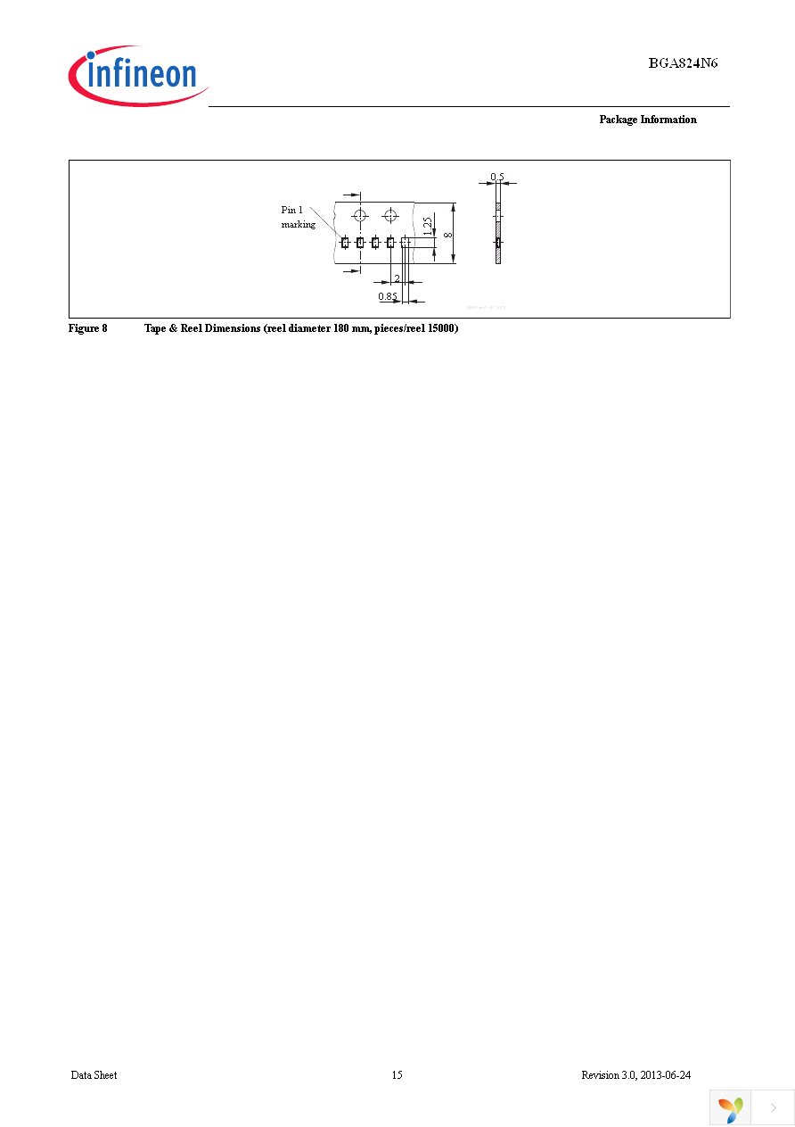 BGA824N6E6327XTSA1 Page 15