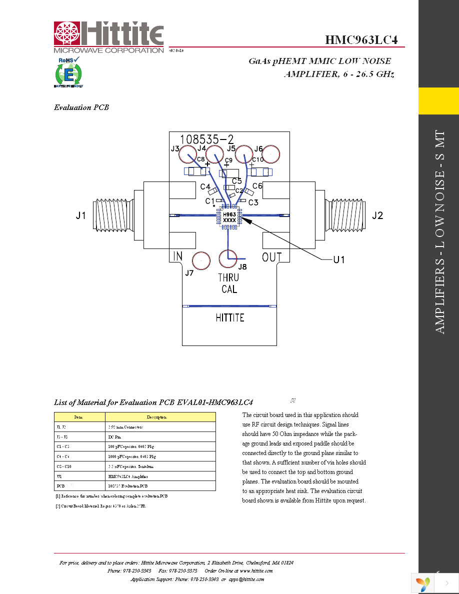 HMC963LC4TR Page 8