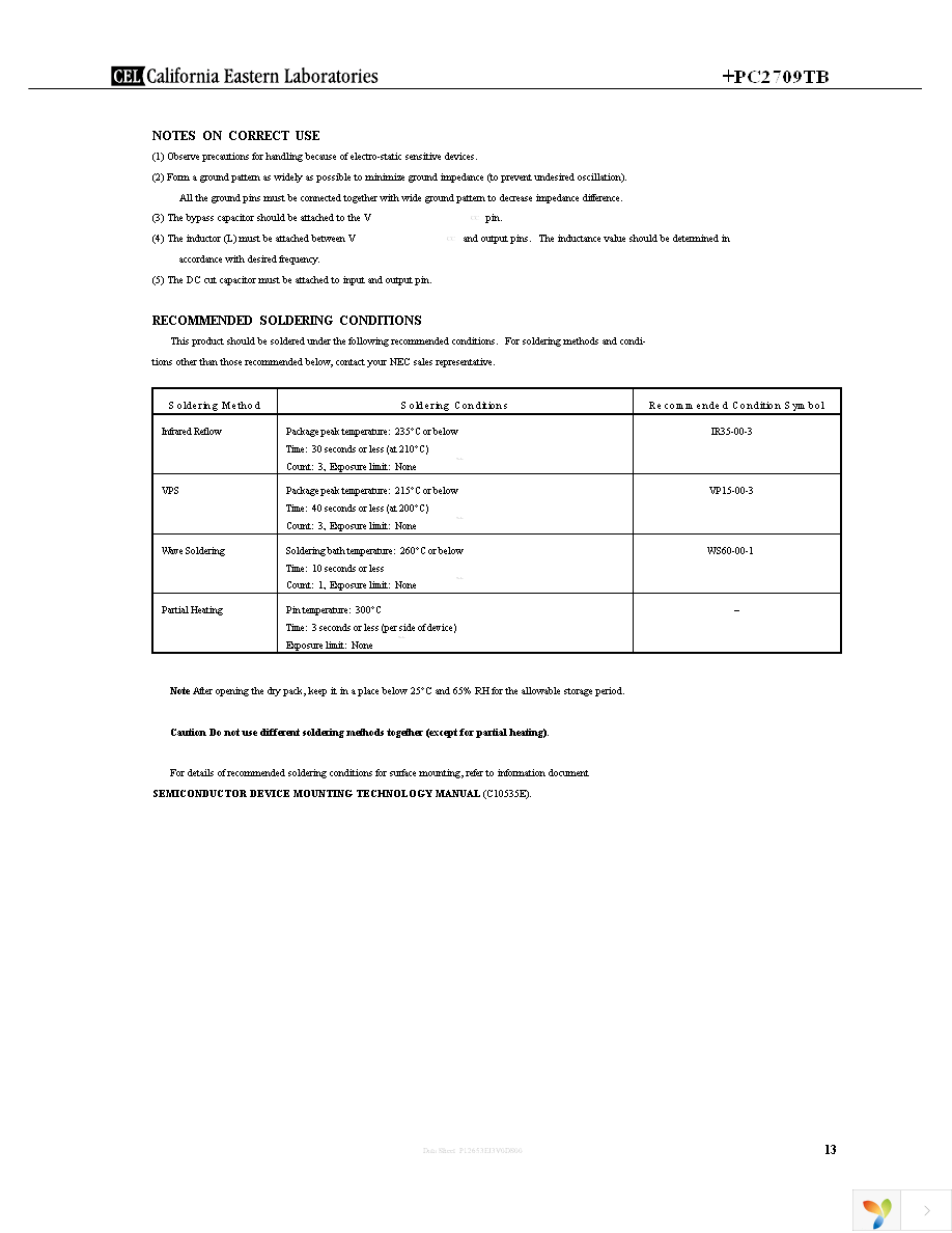 UPC2709TB-E3-A Page 13