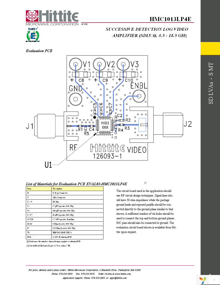 HMC1013LP4E Page 10