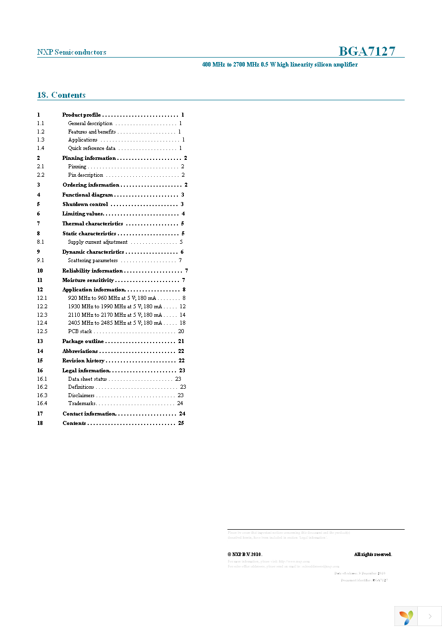 BGA7127,118 Page 25