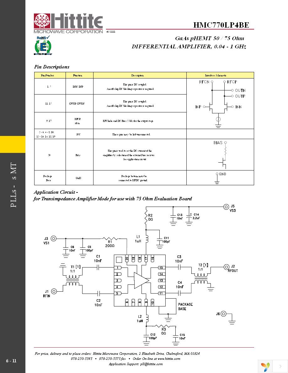 HMC770LP4BE Page 13