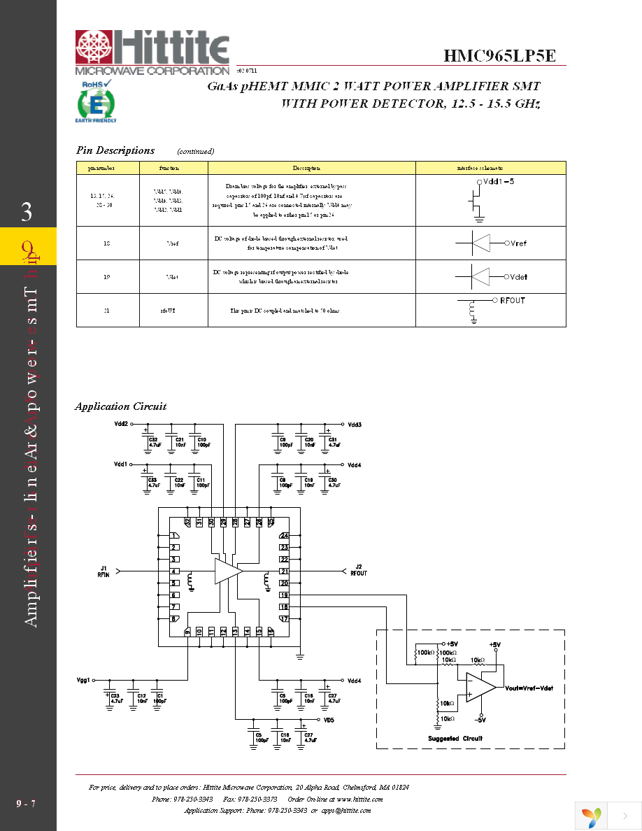 HMC965LP5E Page 9