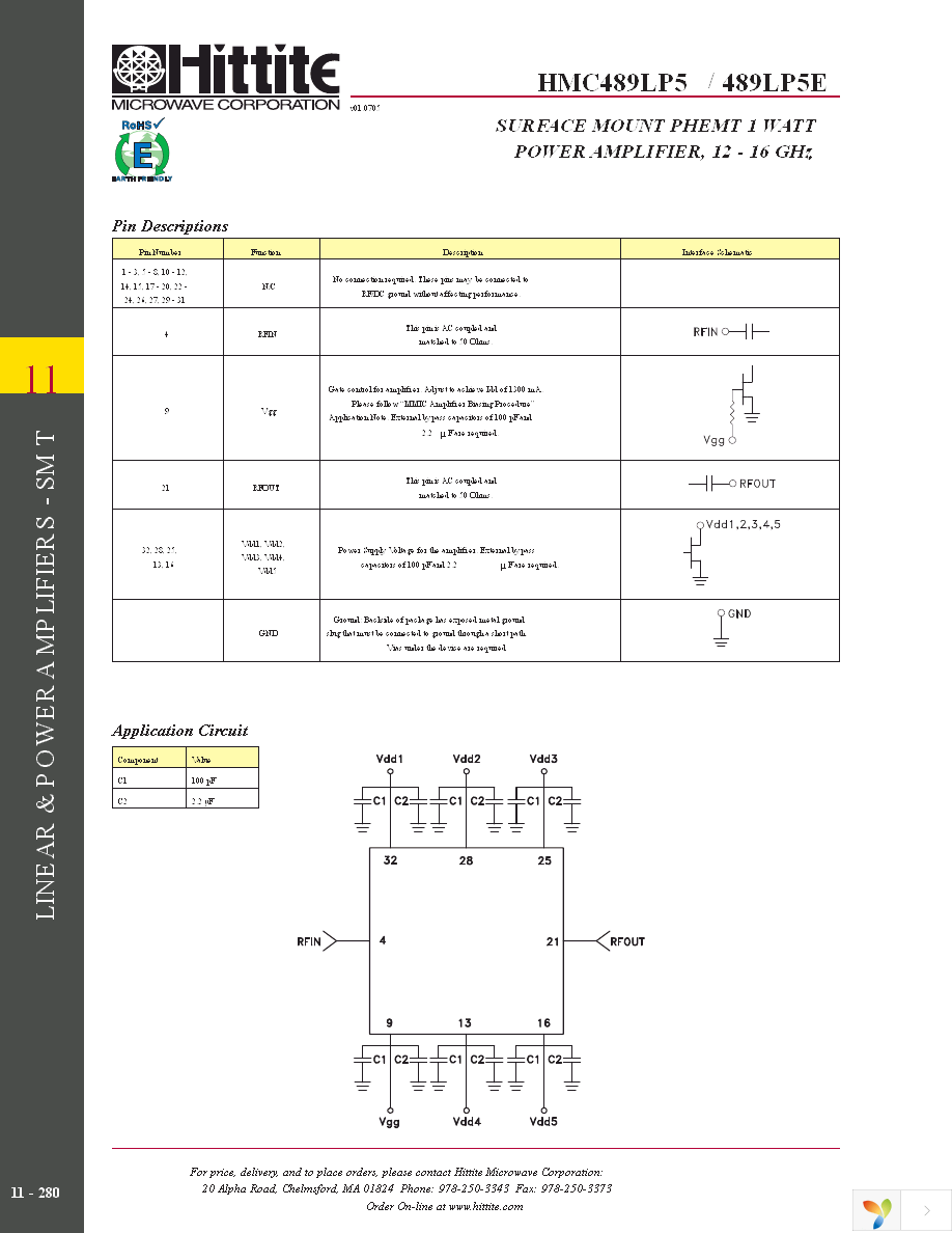 HMC489LP5E Page 7