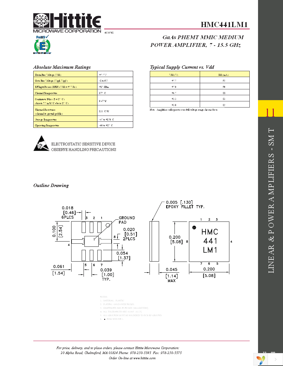 HMC441LM1TR Page 6