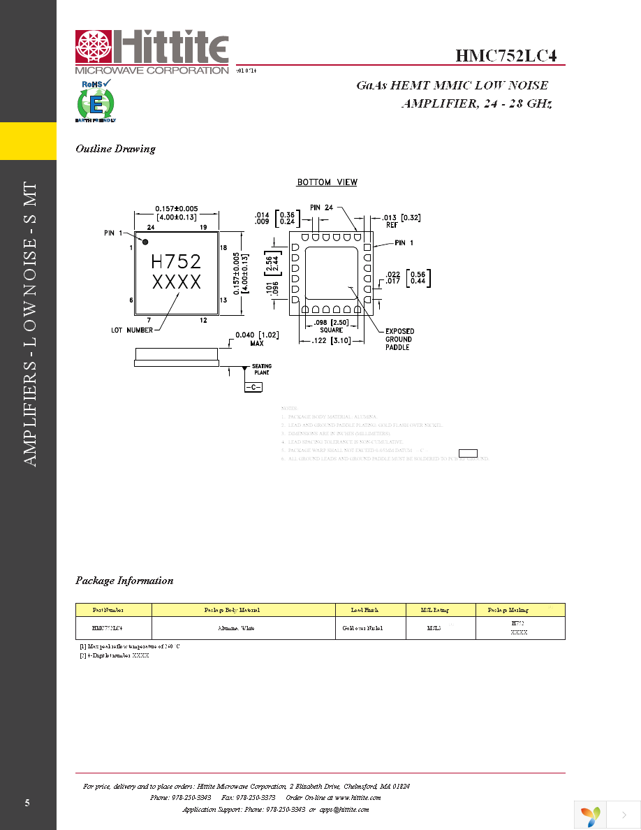 HMC752LC4 Page 7