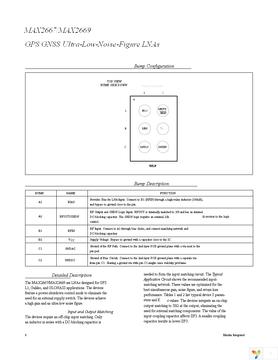 MAX2669EWT+T10 Page 6