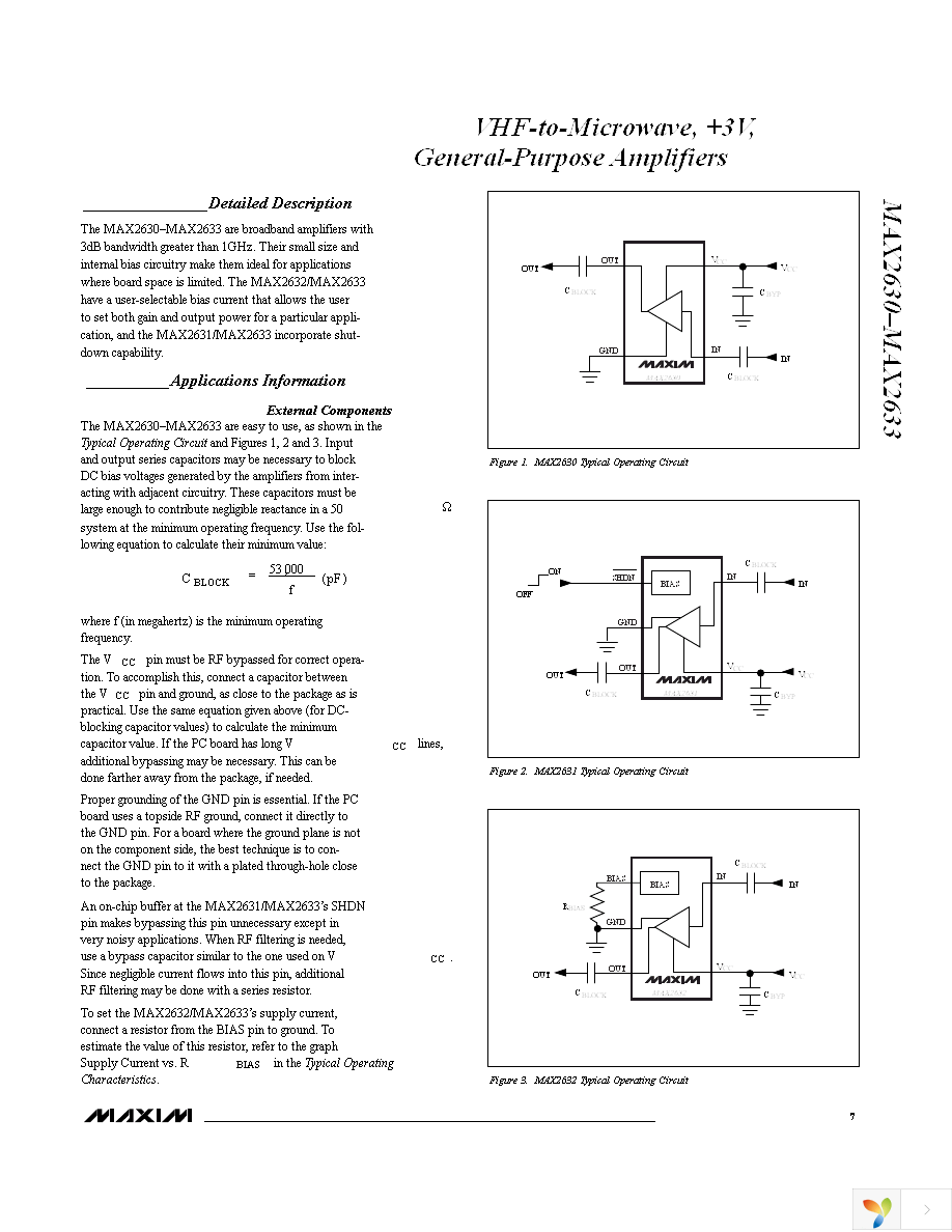 MAX2630EUS+T Page 7