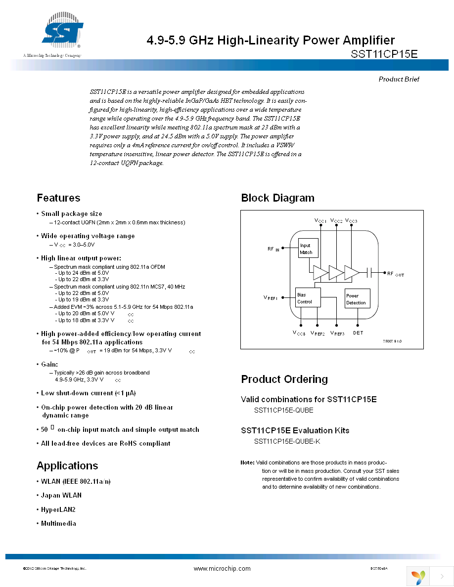 SST11CP15E-QUBE Page 1